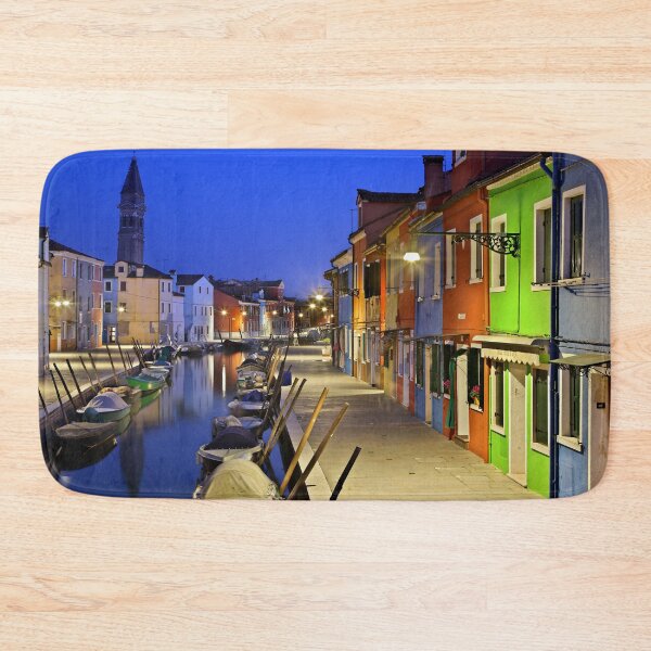 Item preview, Night falling on Burano island - Venice designed and sold by Hercules Milas.