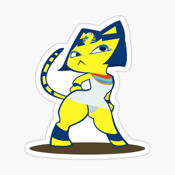 "Ankha" Sticker For Sale By Doodle-Roodle | Redbubble