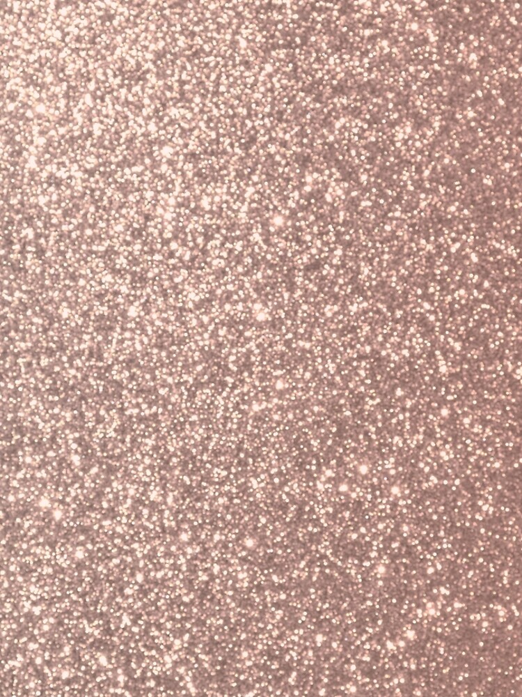 Pink Rose Gold Metallic Glitter by podartist