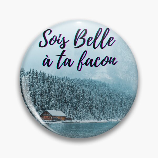 Item preview, Be beautiful in your own way - popular French quotes theme gifts  designed and sold by RebelliousRosee.