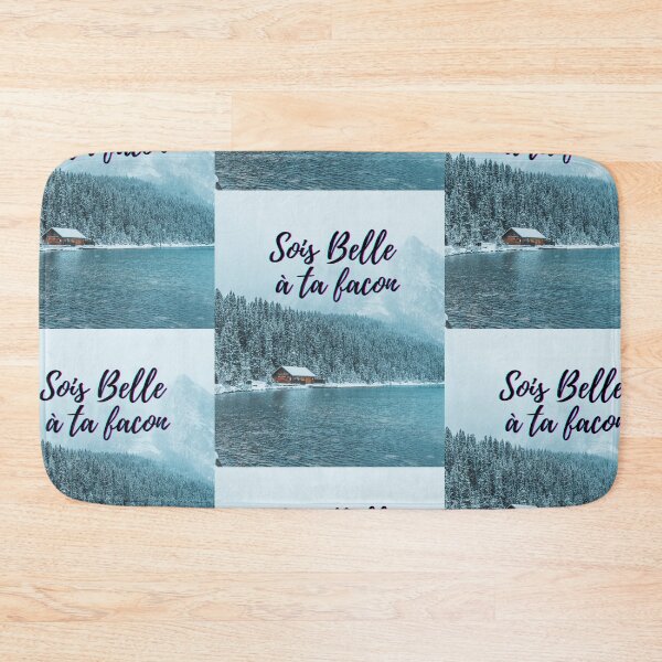 Item preview, Be beautiful in your own way - popular French quotes theme gifts  designed and sold by RebelliousRosee.