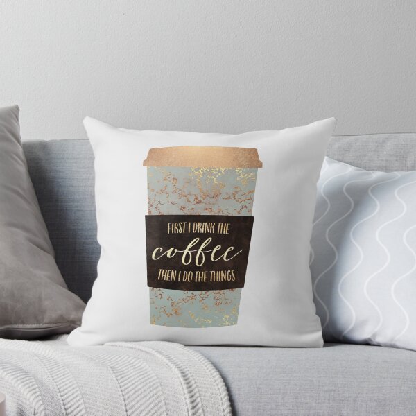 Item preview, First I Drink The Coffee 1 designed and sold by Elisabeth Fredriksson.