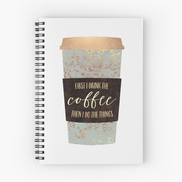 Item preview, First I Drink The Coffee 1 designed and sold by Elisabeth Fredriksson.