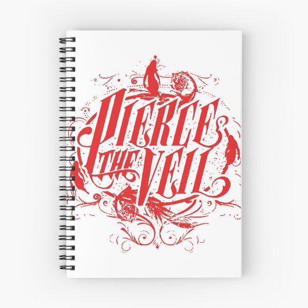 Item preview, Pierce the Veil Camiseta Logo Rojo designed and sold by hesteellio89.