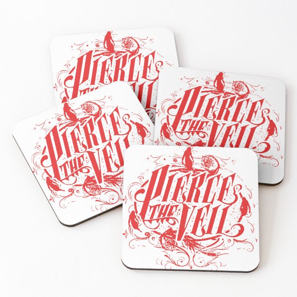 Item preview, Pierce the Veil Camiseta Logo Rojo designed and sold by hesteellio89.