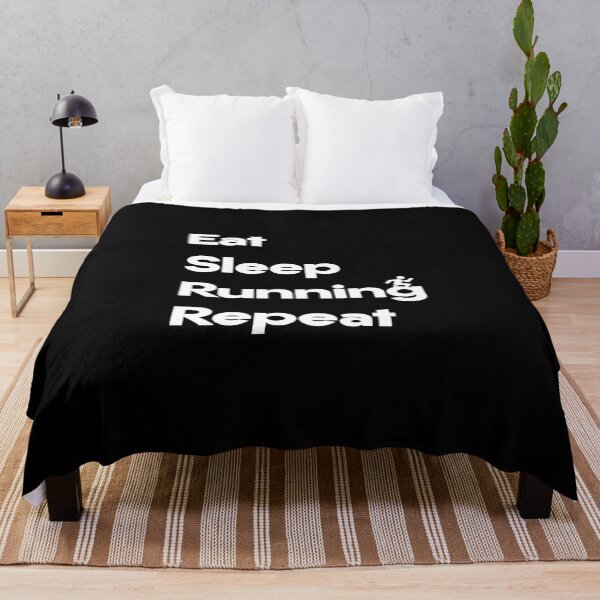 Item preview, Funny Eat Sleep Running Repeat Cute Gift For Running Lovers Essential T-Shirt designed and sold by dianesandraon.