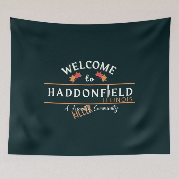 Item preview, Welcome to Haddonfield Halloween Horror Michael Myers   designed and sold by acghouse1.