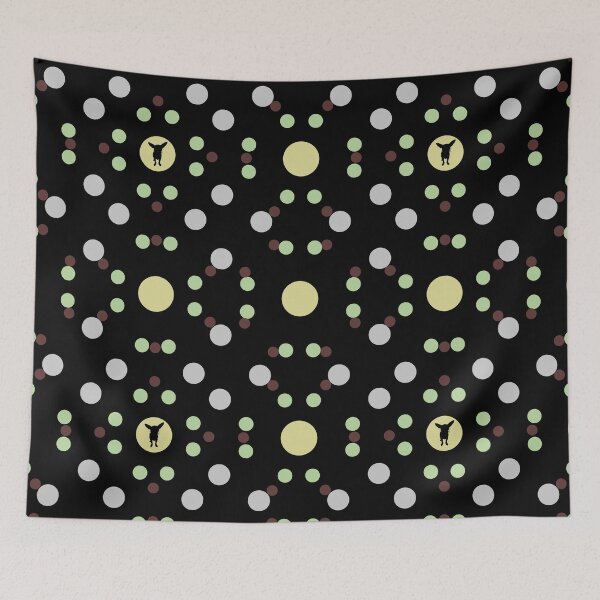 Item preview, Chihuahua Polka Dot -Black, Multi designed and sold by Gretchen Tiger.