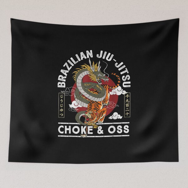 Item preview, BJJ Jiu Jitsu MMA Fighter Choke Oss designed and sold by Tannermayer.