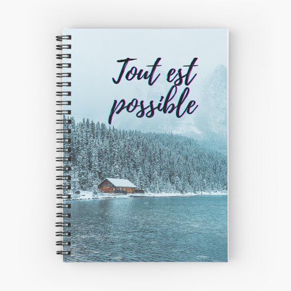 Item preview,  Anything is possible - popular french quotes theme gifts  designed and sold by RebelliousRosee.
