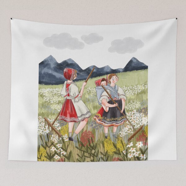 Item preview, Raking women on Zemplín, Slovakia designed and sold by Dominika Farkašová.