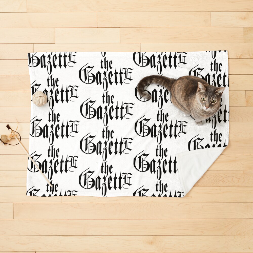 the GazettE Logo | Pet Blanket