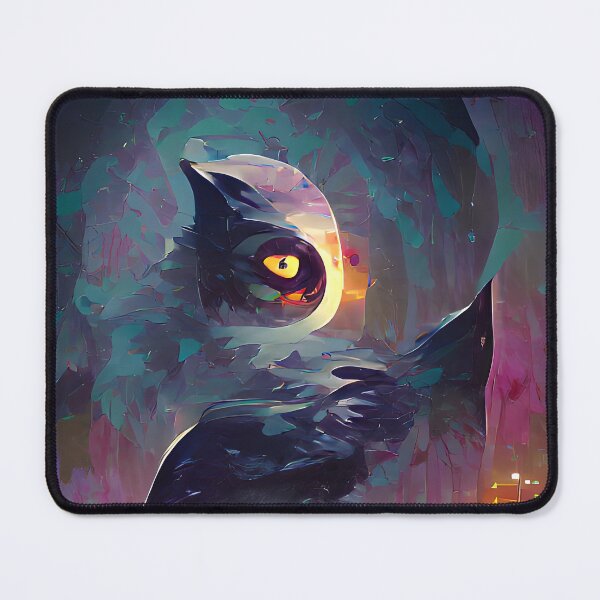 Item preview, Black Owl in Flight designed and sold by PlacidHinds.