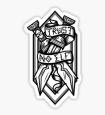 Vertraue keinem Elf Sticker
