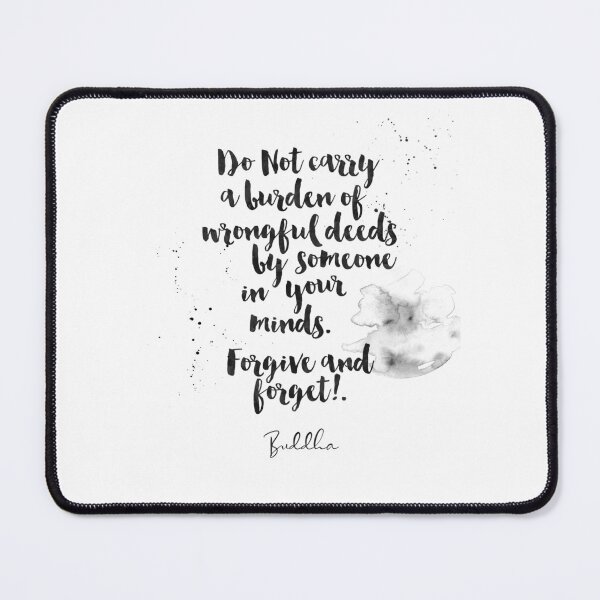 Item preview, Do Not Carry A Burden of Wrongful Deeds by Someone in Your Minds - Quotes On Being Broken by Buddha designed and sold by Buddhaport.