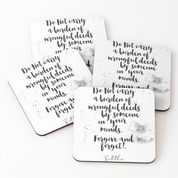 Item preview, Do Not Carry A Burden of Wrongful Deeds by Someone in Your Minds - Quotes On Being Broken by Buddha designed and sold by Buddhaport.