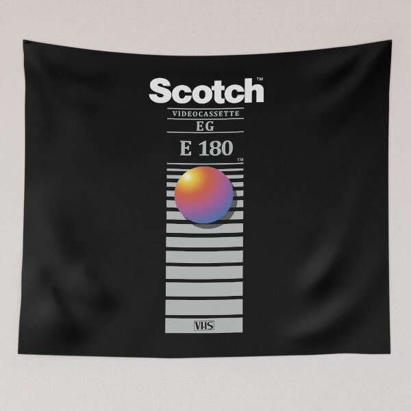 Item preview, Re-record, not fade away - Scotch VHS  designed and sold by Longacr.