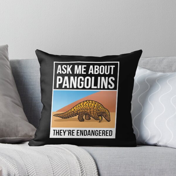 Item preview, Ask Me About Pangolins They're Endangered  designed and sold by asphaltbubble.