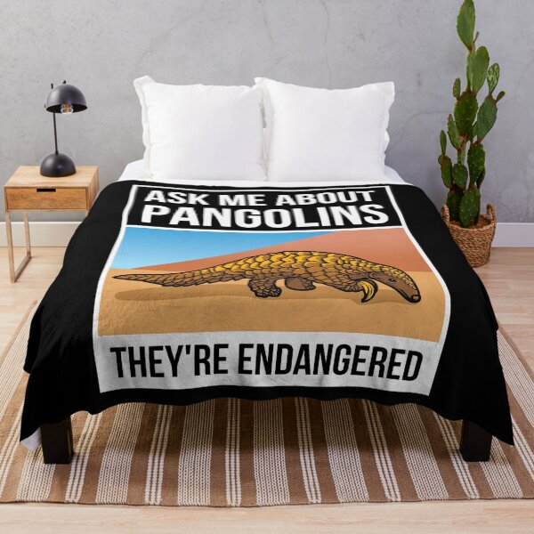 Item preview, Ask Me About Pangolins They're Endangered designed and sold by asphaltbubble.