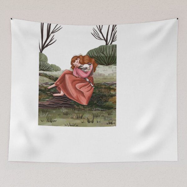 Item preview, Girl with the lmb designed and sold by Dominika Farkašová.