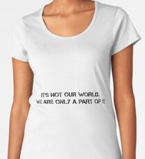 world Women's Premium T-Shirt