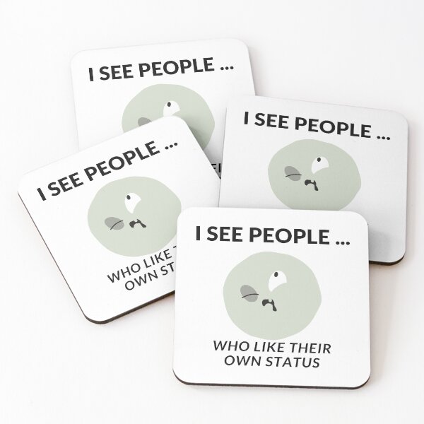 Item preview, I SEE PEOPLE WHO LIKE THEIR OWN STATUS designed and sold by fSocietyAUT.