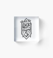 Trust No Elf Acrylic Block