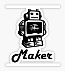 Maker Robot Sticker