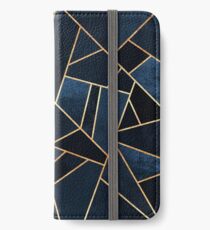 Navy Stone iPhone Wallet/Case/Skin