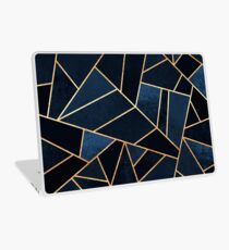 Navy Stone Laptop Skin