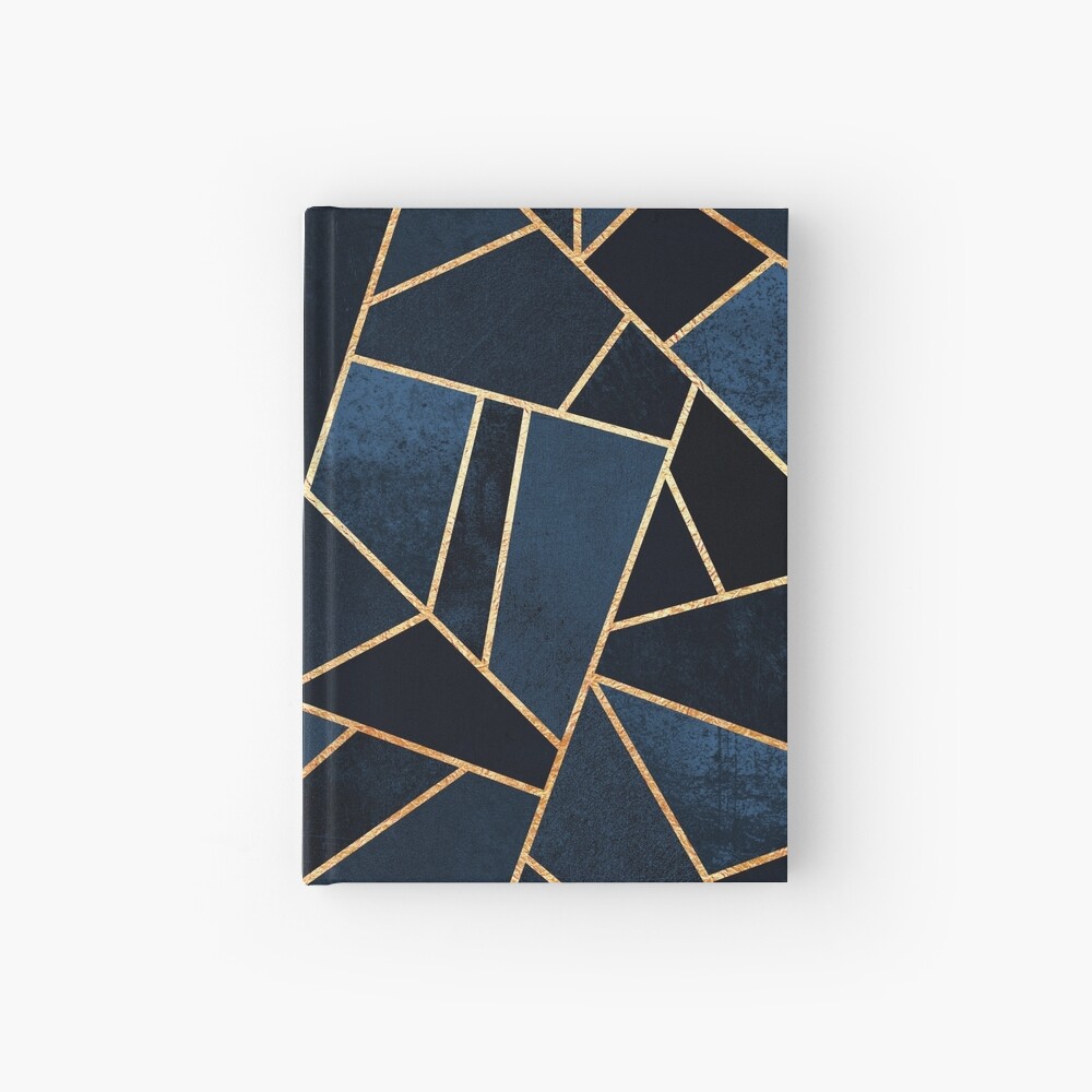 Navy Stone Hardcover Journal