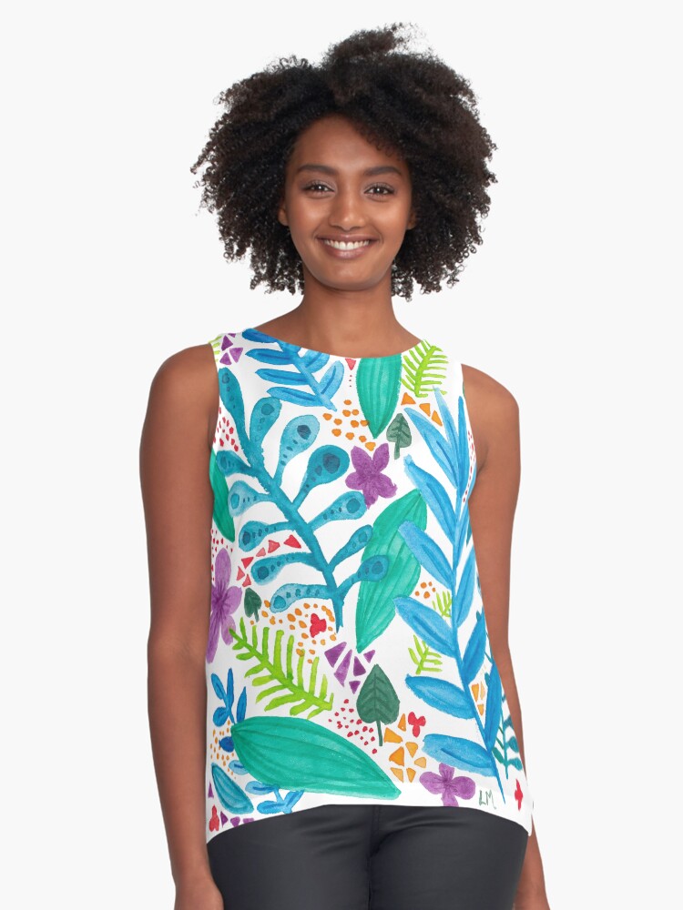Item preview, Sleeveless Top designed and sold by lauramaxwell.