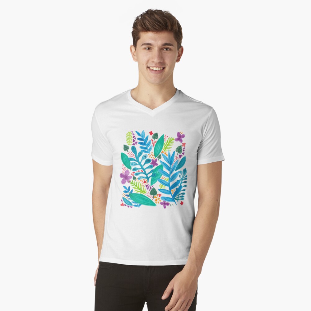 Item preview, V-Neck T-Shirt designed and sold by lauramaxwell.