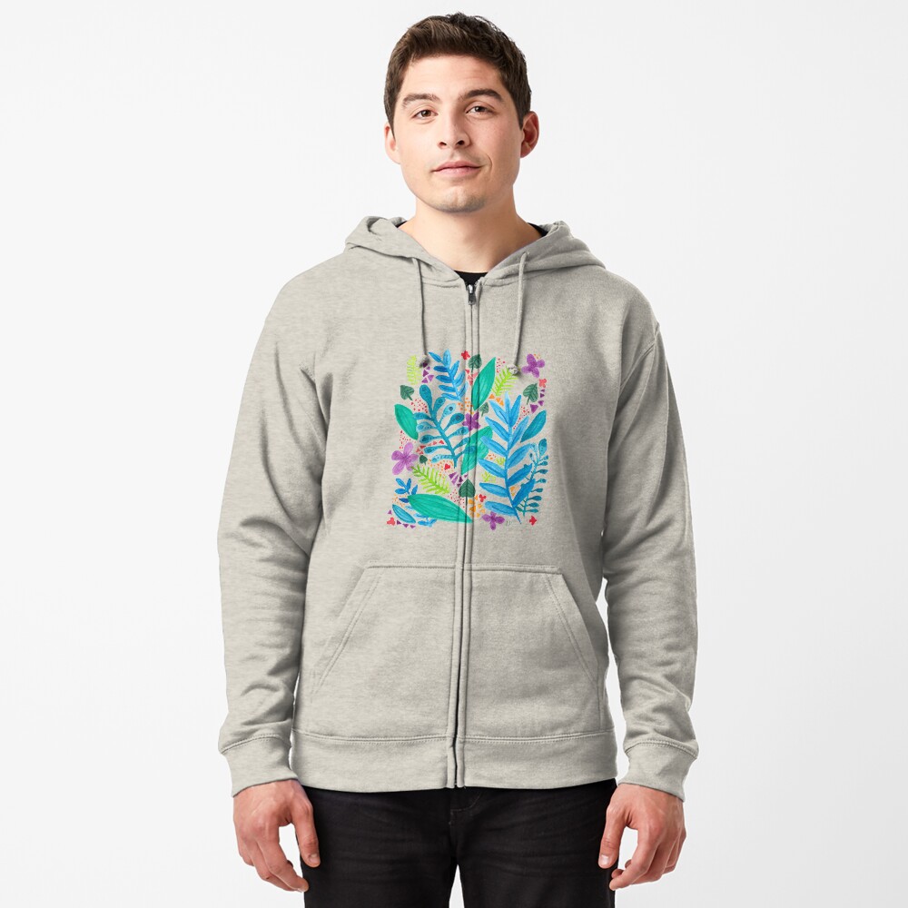 Item preview, Zipped Hoodie designed and sold by lauramaxwell.