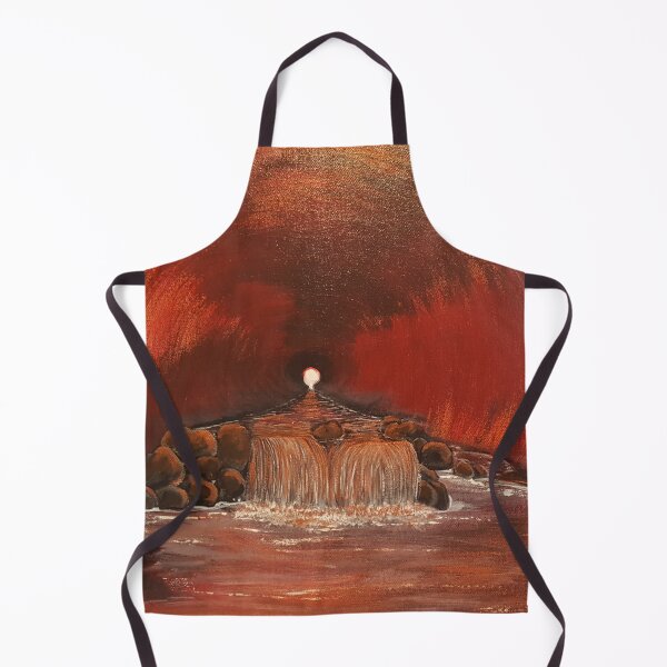 Item preview, Painting Hidden, Modern painting of a cave designed and sold by Anke Franikowski.