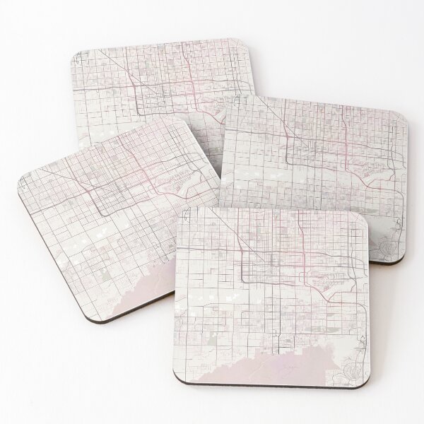 Item preview, Phoenix Map, Phoenix City, Phoenix Arizona designed and sold by TheRedFinch.