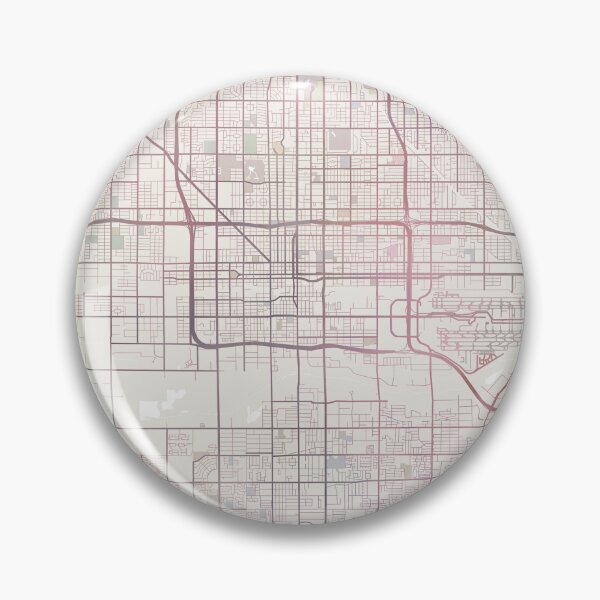 Artikelvorschau, Phoenix Karte, Phoenix Stadt, Phoenix Arizona entworfen und verkauft von TheRedFinch.