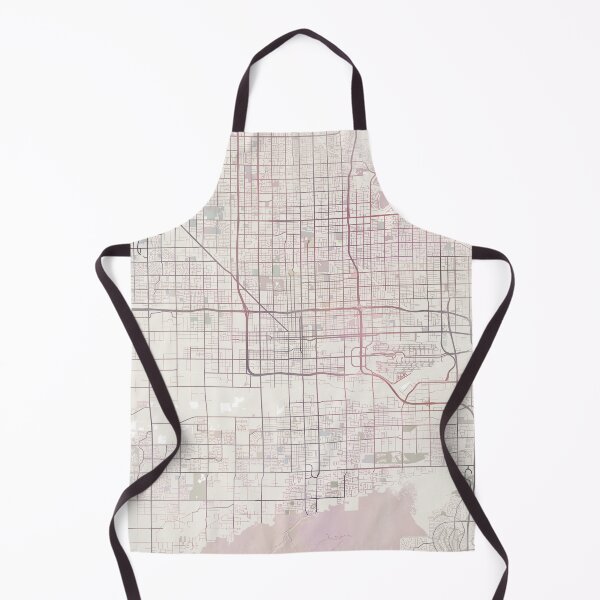 Item preview, Phoenix Map, Phoenix City, Phoenix Arizona designed and sold by TheRedFinch.