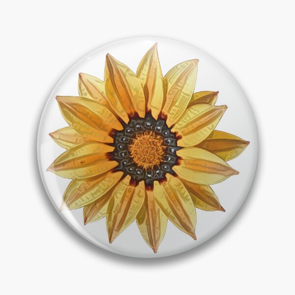 Item preview, Gazania African Daisy Tribal Pattern designed and sold by Heathermarie321.