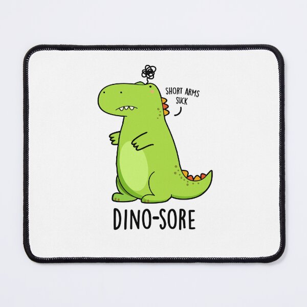 Item preview, Dino-sore Funny Irritated Dinosaur Puns  designed and sold by punnybone.