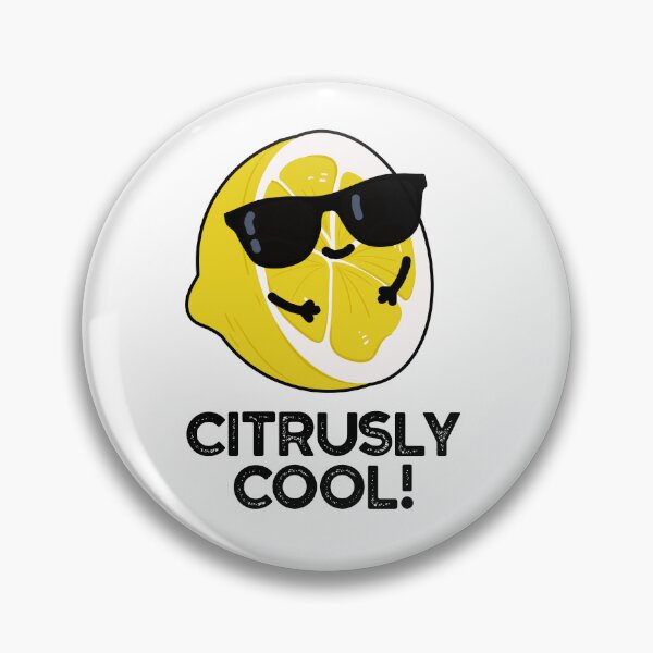 Item preview, Citrusly Cool Funny Fruit Puns  designed and sold by punnybone.