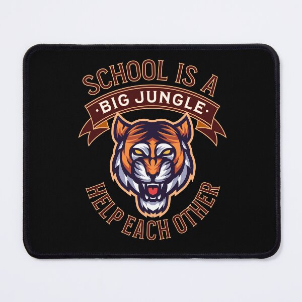 Item preview, BACK TO SCHOOL. Wisdom. School is a jungle. Help each other. designed and sold by studiohfy.