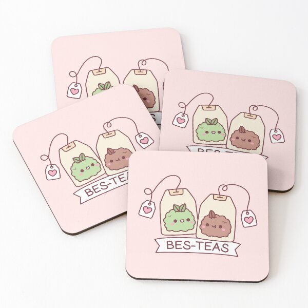 Item preview, Cute Teabags Tea Leaves Bes Teas Besties designed and sold by rustydoodle.