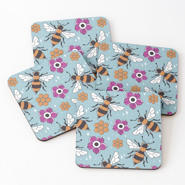 Item preview, bees, honeycomb designed and sold by DerSenat.