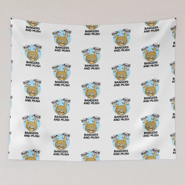 Item preview, Bangers And Mush Funny English Food Puns  designed and sold by punnybone.