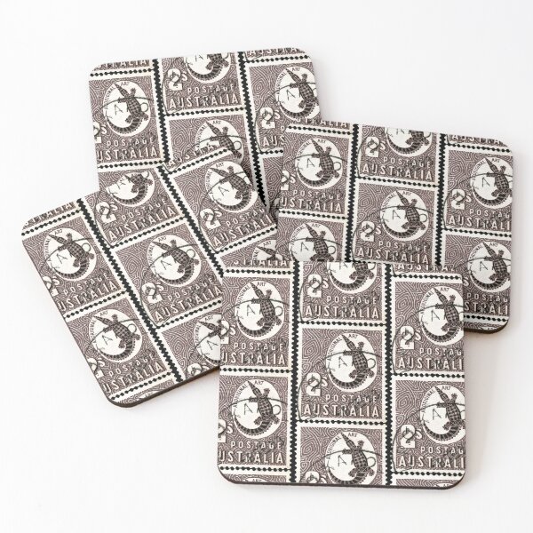 Item preview, Crocodile Australian Stamp designed and sold by 2AGoodHome.