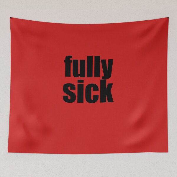 Item preview, Fully Sick - Aussie Slang - Écriture Noire  designed and sold by JosefaKruse.