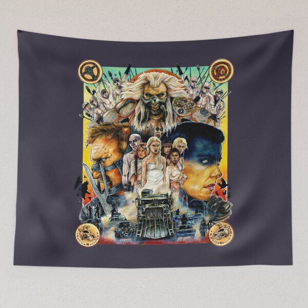 Item preview, Gold Mad Max Fury Road Poster designed and sold by KerstinKramer.