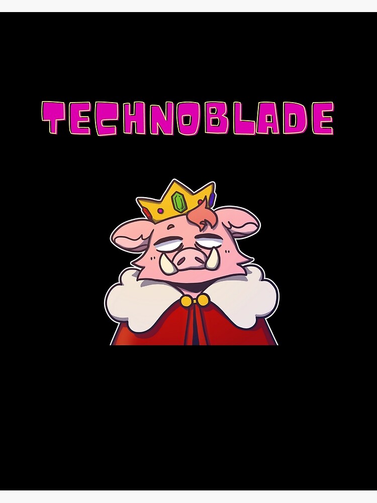 Technoblade - Technoblade Never Dies | Art Board Print