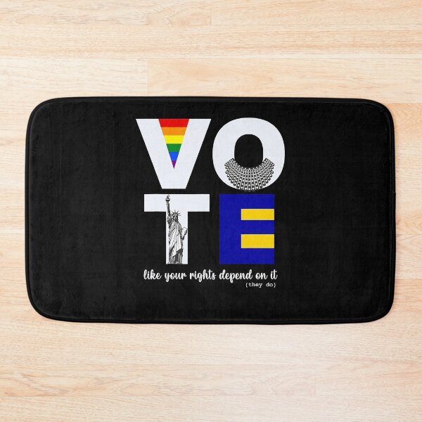 Item preview, Vote Dissent Collar Statue of Liberty Pride Flag Equality designed and sold by nedrae.